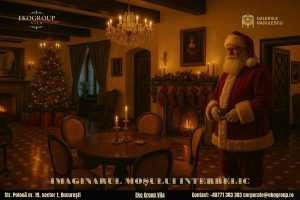 Moș Crăciun în anii ’30 la Eko Group Vila: O reîntoarcere în farmecul sărbătorilor de altădată